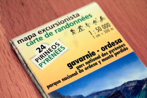 Les cartes de randonnée dans les Pyrénées