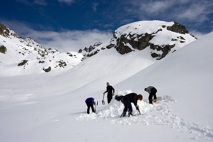 dormir dans un igloo dans les pyrenees