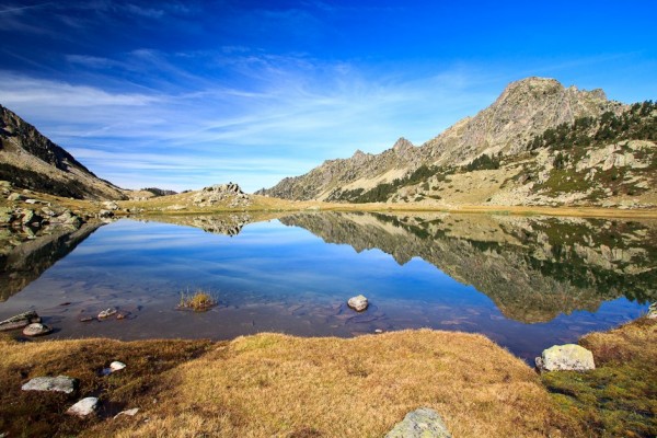 Lac de Coueyla Gran en octobre 2013